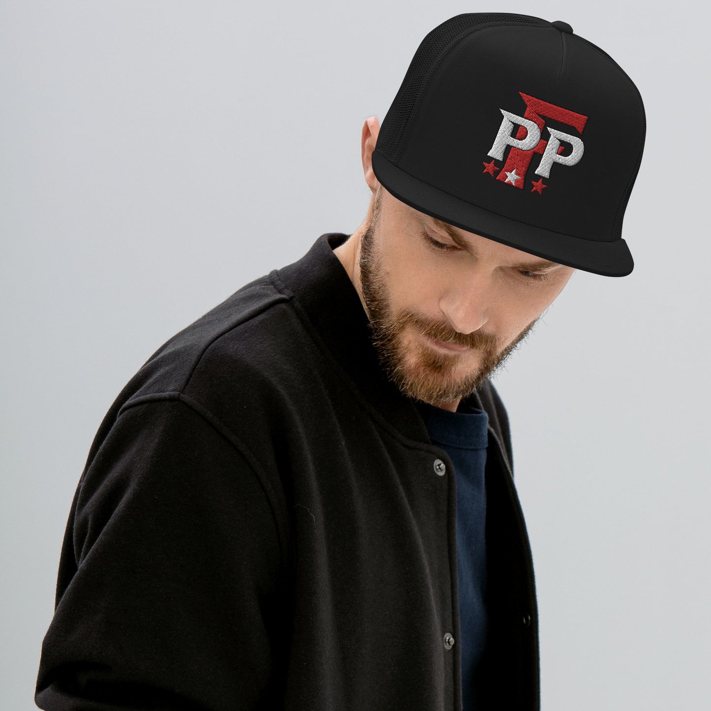Proud F’n Patriot Logo Trucker Cap