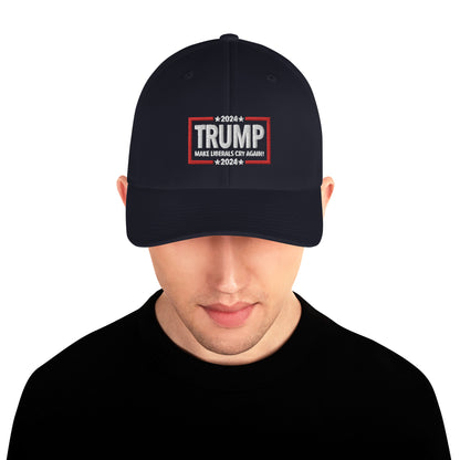 Trump-Make Liberals Cry Again Structured Twill Cap