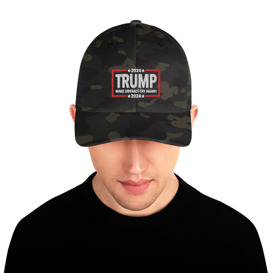 Trump-Make Liberals Cry Again Structured Twill Cap